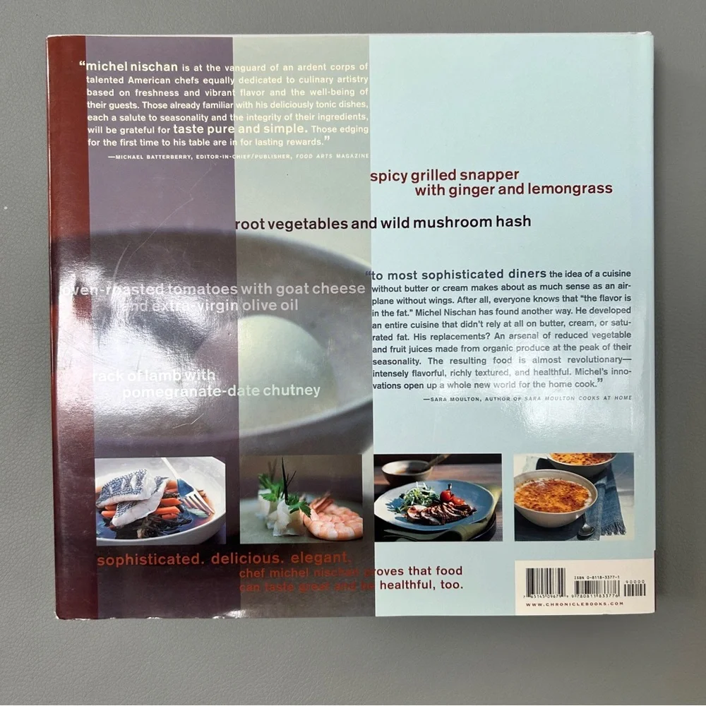 Taste: Pure and Simple Cookbook Hardcover Chronicle Books